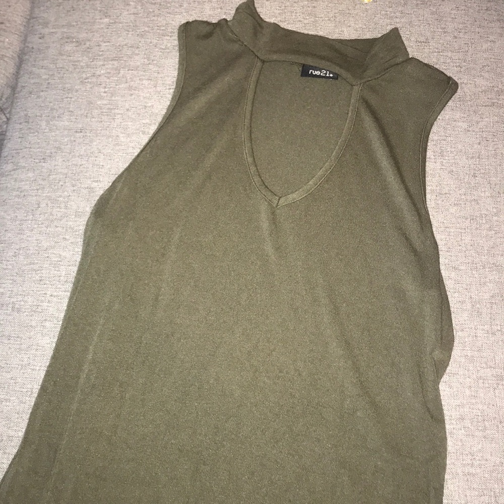 Forest green dress